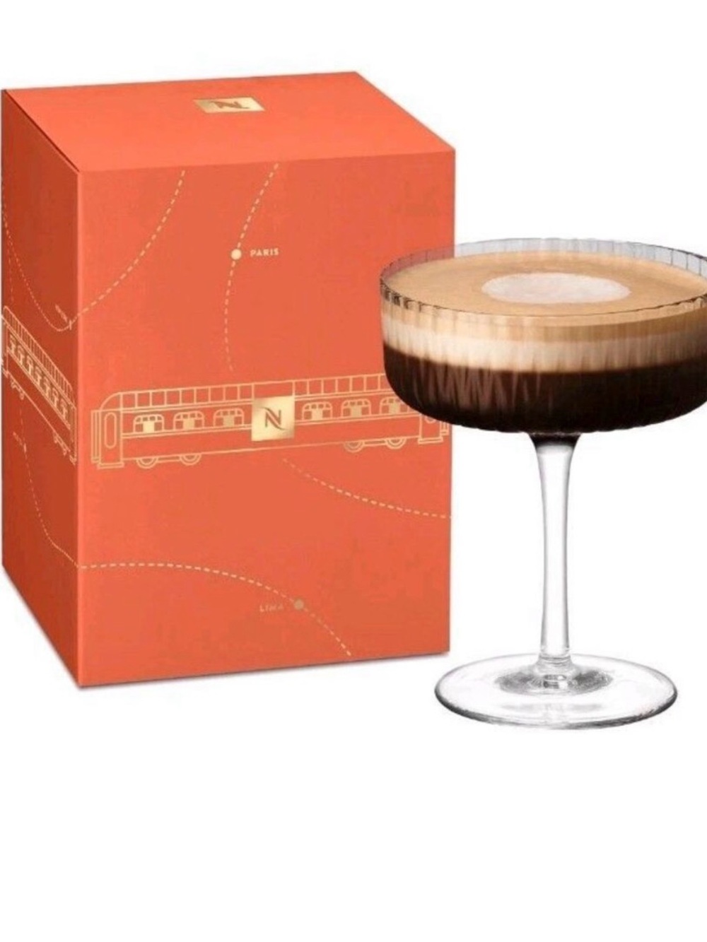 Nespresso Espresso Martini/Dessert Glasses - Set of 2